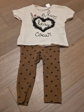 Zara Top And Old Navy Leggings